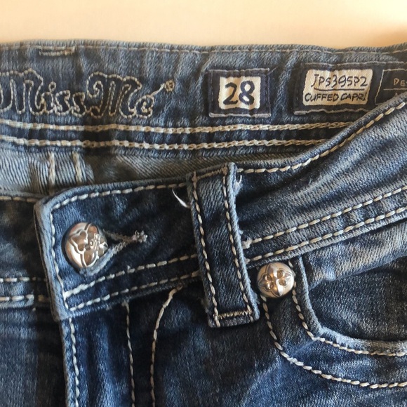 Miss me cuffed capri size 28 - Picture 5 of 5